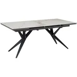 FineBuy Esstisch 180 x 76 x 95 cm weiß