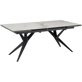 FineBuy Esstisch 180 x 76 x 95 cm weiß