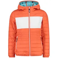 CMP KID G Jacket FIX Hood campari-bianco (16CN) 128