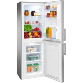 Amica AKG 3845 E Kühl-Gefrierkombination (138 l, 1480 mm hoch, Edelstahl)