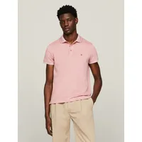 Tommy Hilfiger Poloshirt »PRETWIST MOULINE SLIM FIT POLO«, mit melierter Optik, Gr. XXXL, Teaberry Blossom / White, , 65777101-XXXL