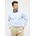Langarmhemd MODERN Fit Businesshemd aus Baumwolle mit Kentkragen Bleu 45