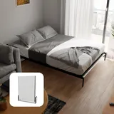 Wallbedking - Murphy Schrankbett Vertikal Studio 160x200 cm (King-Size Doppelbett) – Platzsparendes verstecktes Wandklappbett für Gästezimmer, Studios und kleine Räume