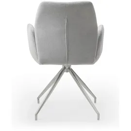 SalesFever »Amira« Drehstuhl hellgrau 60x89x62 cm,