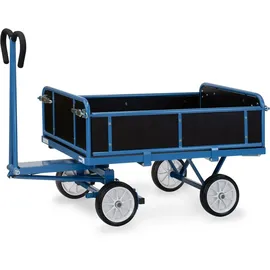 FETRA fetra® Handpritschenwagen Tragl. 700kg, Ladefl. LxB 1200x800mm, Siebdruckplatte