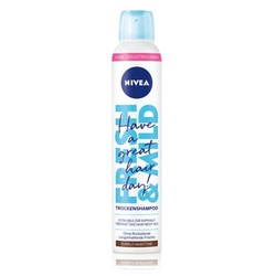 NIVEA Fresh & Mild Dunkle Haartöne suchy szampon 200 ml