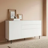 LeGer Home by Lena Gercke Kombikommode 166 x 88,2 x 42 cm Weiß