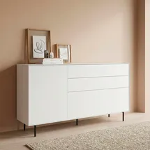 LeGer Home by Lena Gercke Kombikommode 166 x 88,2 x 42 cm Weiß