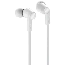 Belkin ROCKSTAR Kopfhörer Verkabelt im Ohr Anrufe/Musik USB Typ-C Weiß
