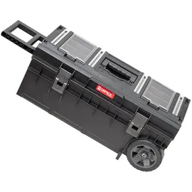 QBRICK SYSTEM ONE Longer Technik Werkzeugkiste 50 l schwarz 793 x 385 x 322 mm