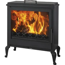 Kaminofen PANADERO "Kaminofen Aube Ecodesign", schwarz, Kaminöfen