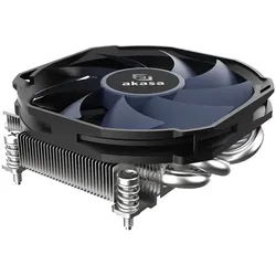 Akasa ALUCIA H4A, Luftkühlung, 9,2 cm, 800 RPM, 3600 RPM, Schwarz