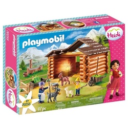 Playmobil® Spielwelt PLAYMOBIL® 70255 - Heidi - Peters Ziegenstall bunt