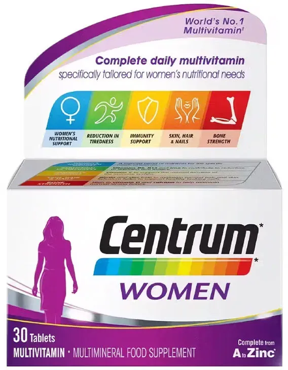 Centrum Women - Multivitamin For Women (30 Tabletten)