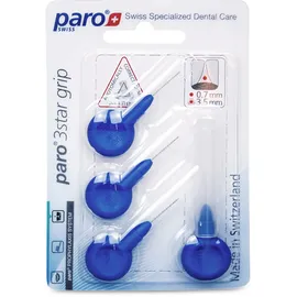 Paro 3Star-Grip Interdentalbürsten x-fein Blau 3,5 mm 4 St.