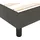 vidaXL Boxspringbettgestell Dunkelgrau 180x200 cm Samt