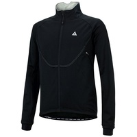 Airtracks Herren Thermo Fahrradjacke Pro Team II Schwarz Schwarz