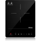 Induktionskochfeld 1 Platte, Iseasy Einzel Induktionskochplatte 2100W, 28Cm Koch