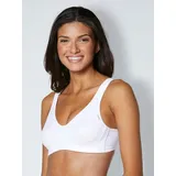 VIANIA! Wellnes BH Sport-BH 14750 CoolQuick Middle Function Farbe Weiß, Größe:110, Cup:D - 110D