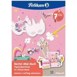 Pelikan zum Basteln Einhorn Malbuch