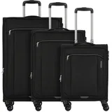 American Tourister Avantour Koffer-Set 3-tlg. polyester/schwarz