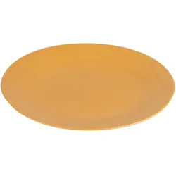 Brotteller Vésuvio safran 16 cm x6 - Gelb Rund Grès Table Passion