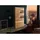 Massivmoebel24 Vitrine CARDIFF 103 x 43,5 x 207 cm Beige