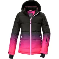 KILLTEC Mädchen Skijacke/Ski-Steppjacke mit Kapuze und Schneefang KSW 330 GRLS SKI QLTD JCKT, pink, 140,