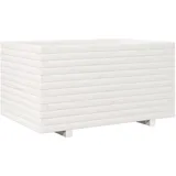 vidaXL Pflanzkübel 90 x 60 x 49,5 cm Weiß
