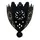 Marrakesch Orient & Mediterran Interior Kamal (26cm) schwarz