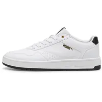 Puma Court Classic Herren Puma White-Puma Black-Puma Gold 41