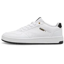 Puma Court Classic Herren Puma White-Puma Black-Puma Gold 41