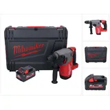 Milwaukee Milwaukee, Bohrmaschine + Akkuschrauber, M18 ONEFHX-551X Akku Kombihammer 18 V 2,5 J SDS-Plus Brushless + 1x Akku 5,5 Ah + HD-Box (Akkubetrieb)