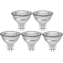 Blulaxa 49681 MR16, GU5.3, 3,5W, ersetzt 35W, warmweiß, 5 Stück