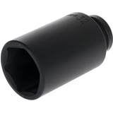 Gedore red Schlagschraubereinsatz, Nuss, 1/2" 12,5 mm Antrieb, 6-kant, SW 32 mm, lang, maschinenbetätigt, Auto/KFZ, R63003215