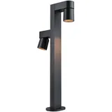 Paulmann LED Pollerleuchte Kimu Aluminium 44,9 cm 2x7,8W 720lm anthrazit