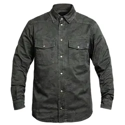 John Doe Motoshirt Camouflage Motorradhemd - XS