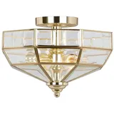 Elstead Lighting Old Park 2 E27 poliertes Messing