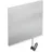 Hewi Kippspiegel 801.01.10092 600x540x6mm, mit Halter/Griff, anthrazitgrau