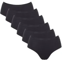 SLOGGI Slip 6er Pack in Schwarz XL