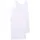 Tom Tailor Herren Tanktops mit Rippstruktur im 2er-Pack, weiß, Uni, Gr. XL/7