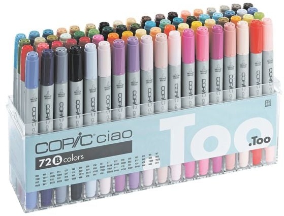 72er-Set COPIC® Ciao B Layoutmarker, COPIC® Ciao