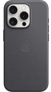 Apple Handyhülle Feingewebe Case MT4H3ZM/A MagSafe, iPhone 15 Pro, Backcover, schwarz