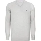 Felix Hardy V-Pullover grau M