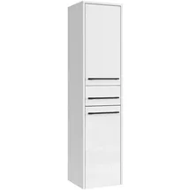 Badplaats Florence Badezimmerschrank 30 x 130 x 35 cm Weiß