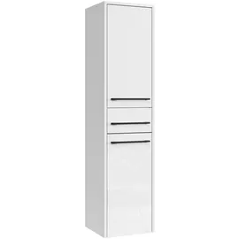 Badplaats Florence Badezimmerschrank 30 x 130 x 35 cm Weiß