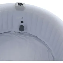 Arebos Whirlpool Ø208 cm x 68 cm Schwarz