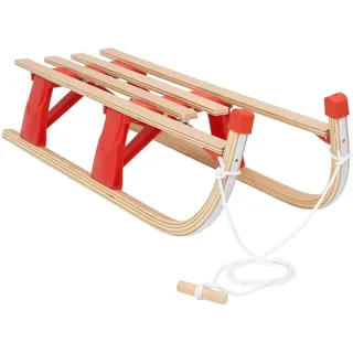 vidaXL Klappschlitten Holz 110 cm