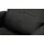Hukla Relaxsessel Yuna Leder 78 x 88 x 82 cm Schwarz mit Relax-Funktion