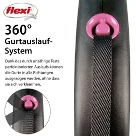 flexi Black Design M 5 m, pink